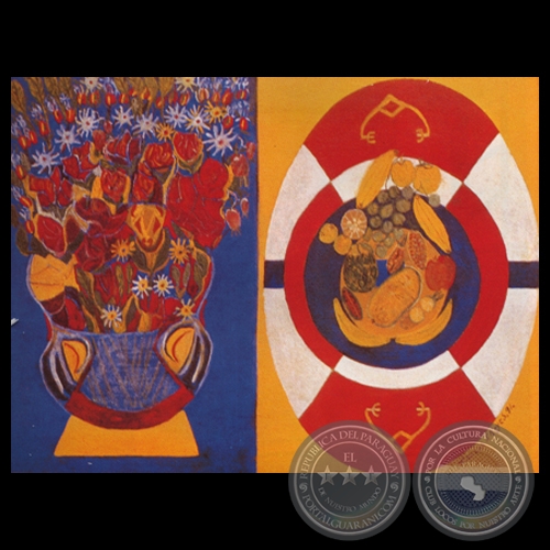 FLORES Y FRUTAS, 1991 - Obra de CARLOS FEDERICO REYES